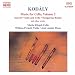 Kodaly: Music for Cello, Vol. 2 / Duo for Violin & Cello, Op. 7