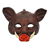 Máscara de cerdo de halloween: conveniente para que disfrutes de las fiestas de halloween, ya sea una fiesta temática de animales o una fiesta de halloween, máscara de halloween gruesa