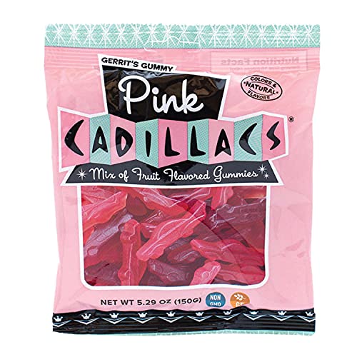 Gerrit's Pink Cadillacs Novelty Gummy Candy, 5.2 Ounce (Pack Of 12) #TOP3