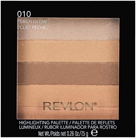 Revlon Highlighting Palette, Peach Glow, 0.26 Ounce