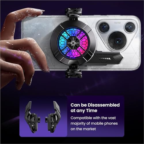 Image of Xcreo SL33 Powerful Cooling Semiconductor Phone Cooler Radiator Larger Cooling Area Portable Cooling Fan for Phone /Android