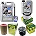 Produktbild QR-PARTS 69337951 Filter Set Inspektionspaket 6 Liter Motoröl Top Tec 4600 5W-30 MANN-FILTER Innenraumfilter Luftfilter Ölfilter