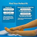 Wellow Premium Socks (Compression Socks - Regular) for Men & Women, Made with Viscose from Bamboo, Knee High, 18-25 mmHg - Image 3