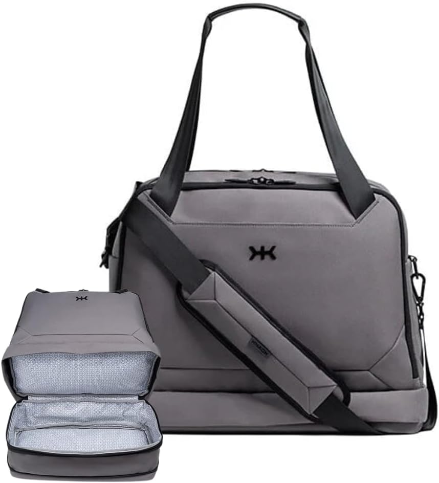 Knack Expandable Metro Duffel Alloy Gray