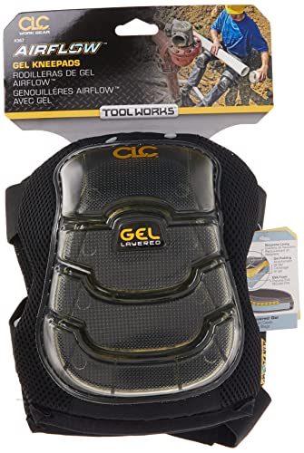CLC Custom Leathercraft 367 Airflow Gel Kneepads , Black - Thumbnail 4