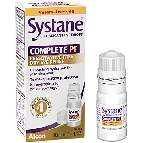 Systane COMPLETE PF Multi-Dose Preservative Free Dry Eye Drops 10ml Cover