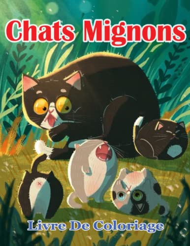 Livre De Coloriage Chats Mignons: 30 Dessins De Chats Mignons À Colorier,...