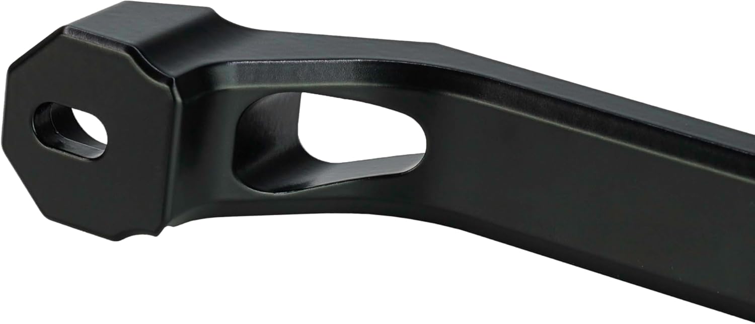 Agency 6 - Billet Grab Handle (Pair) - Universal Fitment for Offroad and Overland Vehicles - Roof Racks - Made in The USA - Stainless Steel Hardware Included (Black)