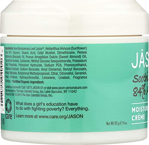Jason Soothing Aloe Vera 84% Moisturizing Creme 4 Oz #TOP4