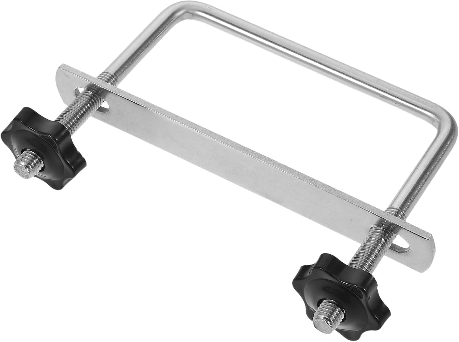 HEMOTON Universal Roof Rack U-Bolt Clamp 10cm Diameter Truck Carrier Bracket Van Cargo Accessories Automotive Luggage Carrier Mounting Bracket for Roof Rack Installation