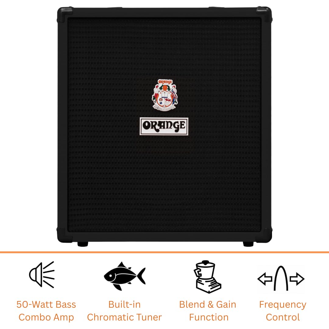 Orange Crush Bass 50bxt Black