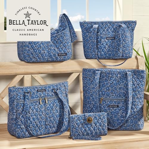 Image of Bella Taylor Simple Crossbody, Quilted Handbag for Women