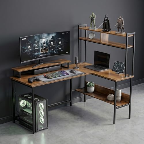 Image of Klaxon Office Table for Home | Workstation Table Desk (FD - Christo) (Nexa FD)