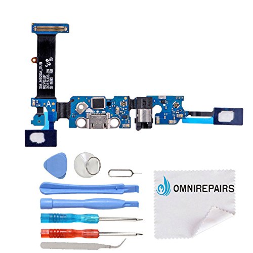 Omnirepairs-for Samsung Galaxy Note 5 N920 Charging Micro-USB Port + Audio Dock + Microphone + Touch Key Ribbon Flex Cable Replacement + Tools (N920A) Omnirepairs-for Samsung Galaxy Note 5 N920 Charging Micro-USB Port + Audio Dock + Microphone + Touch Key Ribbon Flex Cable Replacement + Tools (N920A)