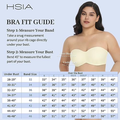 Hsia Strapless Bras For Women thumb #5