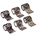 Ariycaz tarnband selbsthaftend, Camouflage Tape, Outdoor Tarnband Camo Stretch Bandage mehrfach verwendbar für Taschenlampe, Teleskop, Fahrrad, Angler(5CMx4.5M)