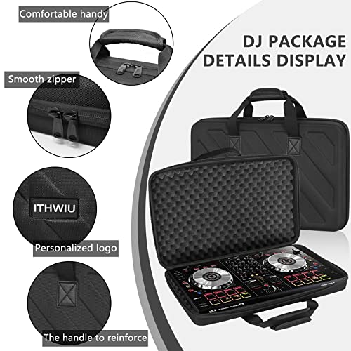 Ithwiu Carrying Hard Case For Pioneer Dj Ddj-Sb3 Sb2 Dj/Ddj-400 Controller/Ddj-Flx4 Or Ddj-Rb 2-Channel Controller Bag #TOP2