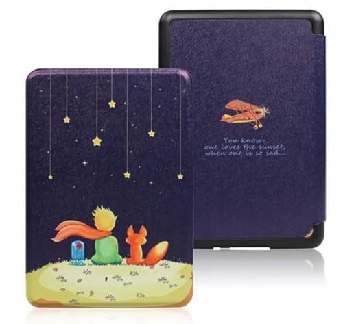 Capa Kindle 10 Geração Básico J9G29R (Não é compatível com o Kindle 11 Geração) (Pequeno Príncipe -