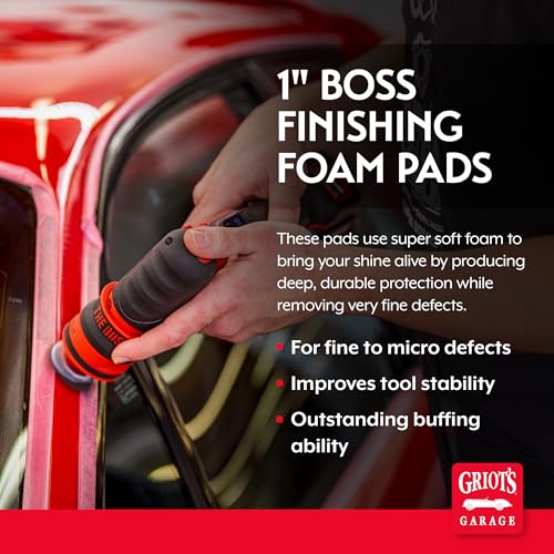 Image of Griot's Garage BOSS 1 inch Finishing Foam Pads (Set of 6)
