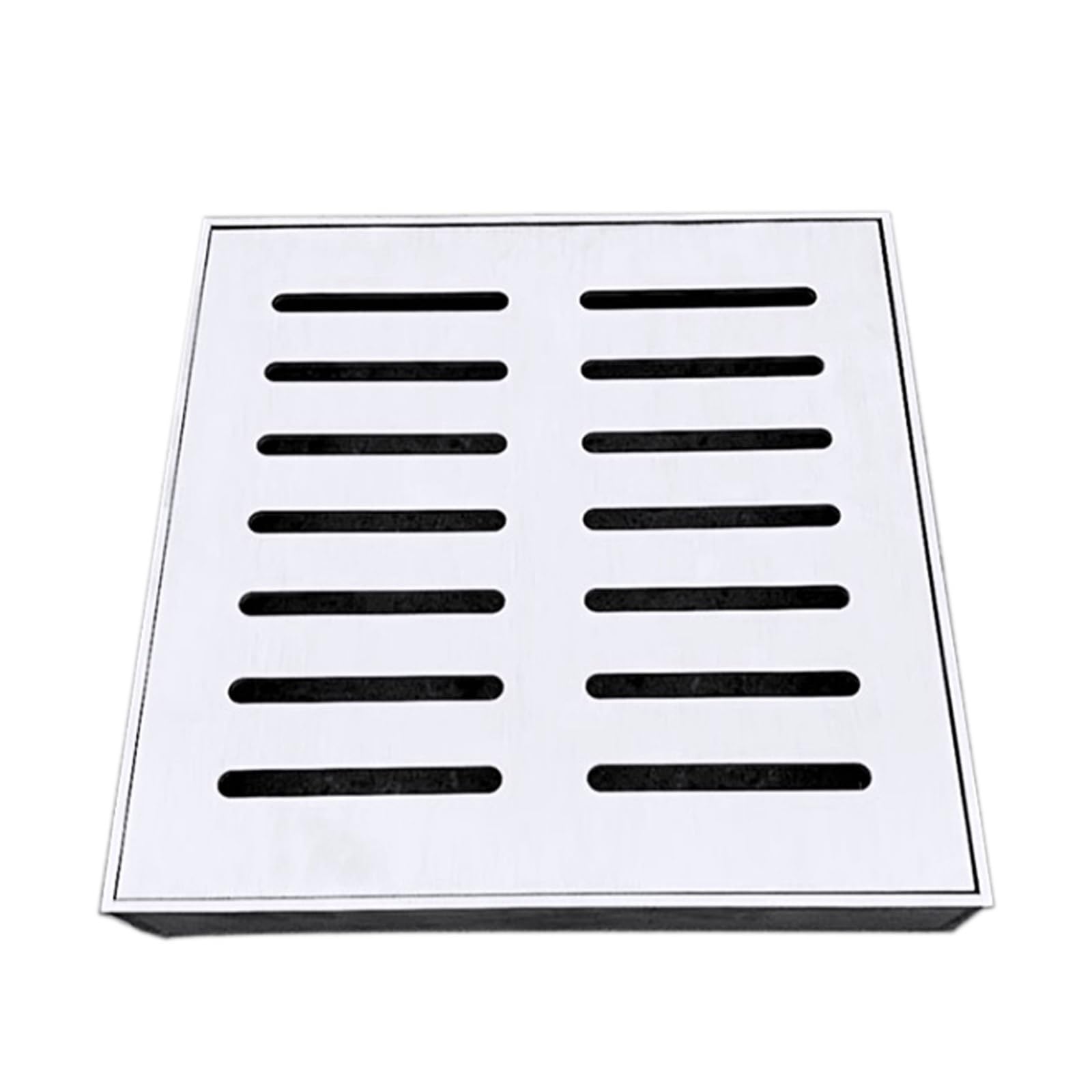 Tapa para tanque séptico permeable en el diseño de patios y jardines modernos