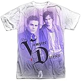 Vampire Diaries- Young Stefan And Damon T-Shirt Size L