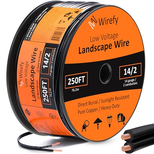 Wirefy 14/2 Low Voltage Landscape Wire 250 ft