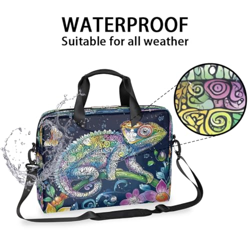 Maletín para laptop unisex 15.6-16 pulgadas floral miniatura 3