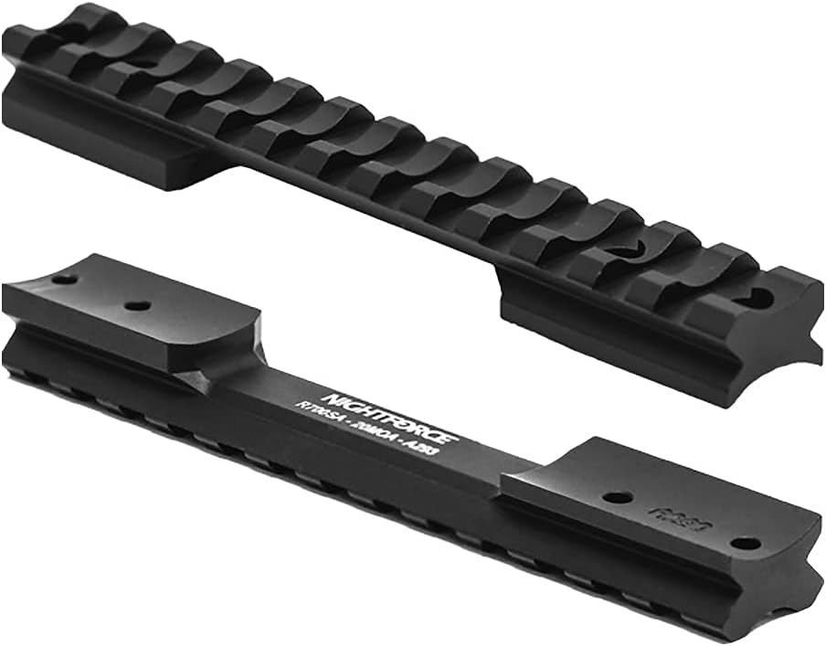 Nightforce Standard Duty 1-Piece Picatinny-Style Black Matte Aluminum Mounting Scope Base Compatible with Remington 700