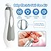 Baby Healthcare and Grooming Kit, 28 in 1 Portable Baby Essentials Kit Electric Nail Trimmer Set with Gas Relief Hair Brush Comb Nasal Aspirator for Newborn Boys Girls (Grey White)