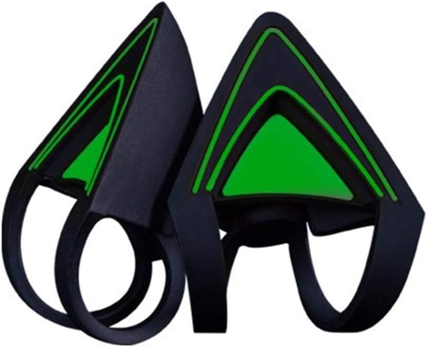 1Pair Kitty Cat Ears Pink Green Purple for Kraken V2 Special/Kraken 2019/ Kraken TE /7.1 V2 Headphones Headsets