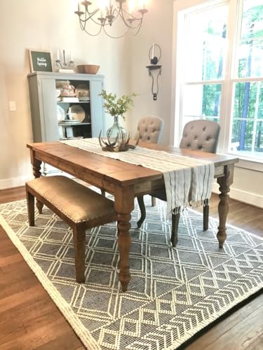 CAROLINA LEG CO. Chunky Farmhouse Table Legs - Handmade in USA - Unfinished - DIY Furniture - Turned Legs - Set of 4 Wood Table Legs- Dimensions: 3.5\" x 29\" - Thumbnail 5