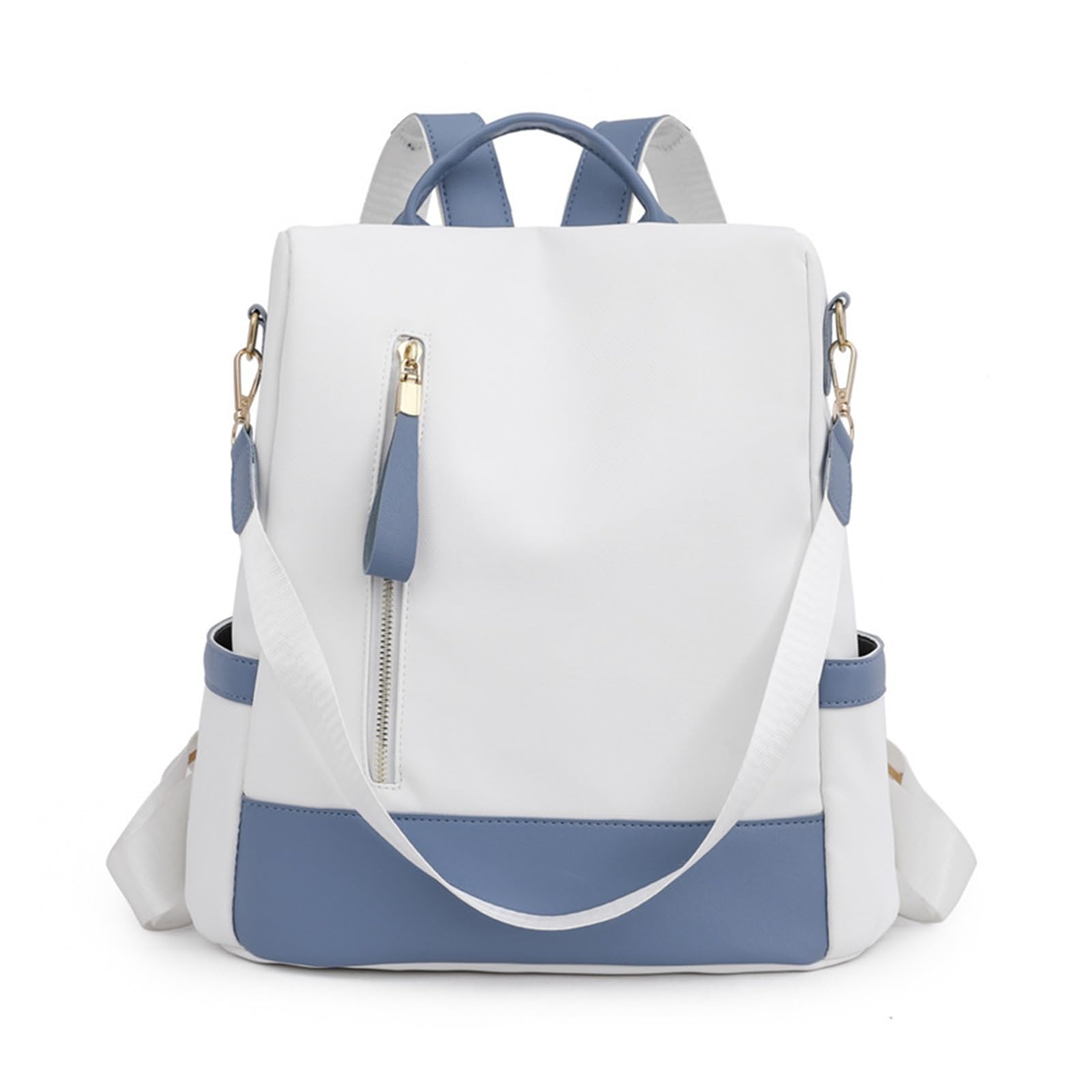 Bolso de hombro para mujer, de gran capacidad, antirrobo, casual, mochila doble