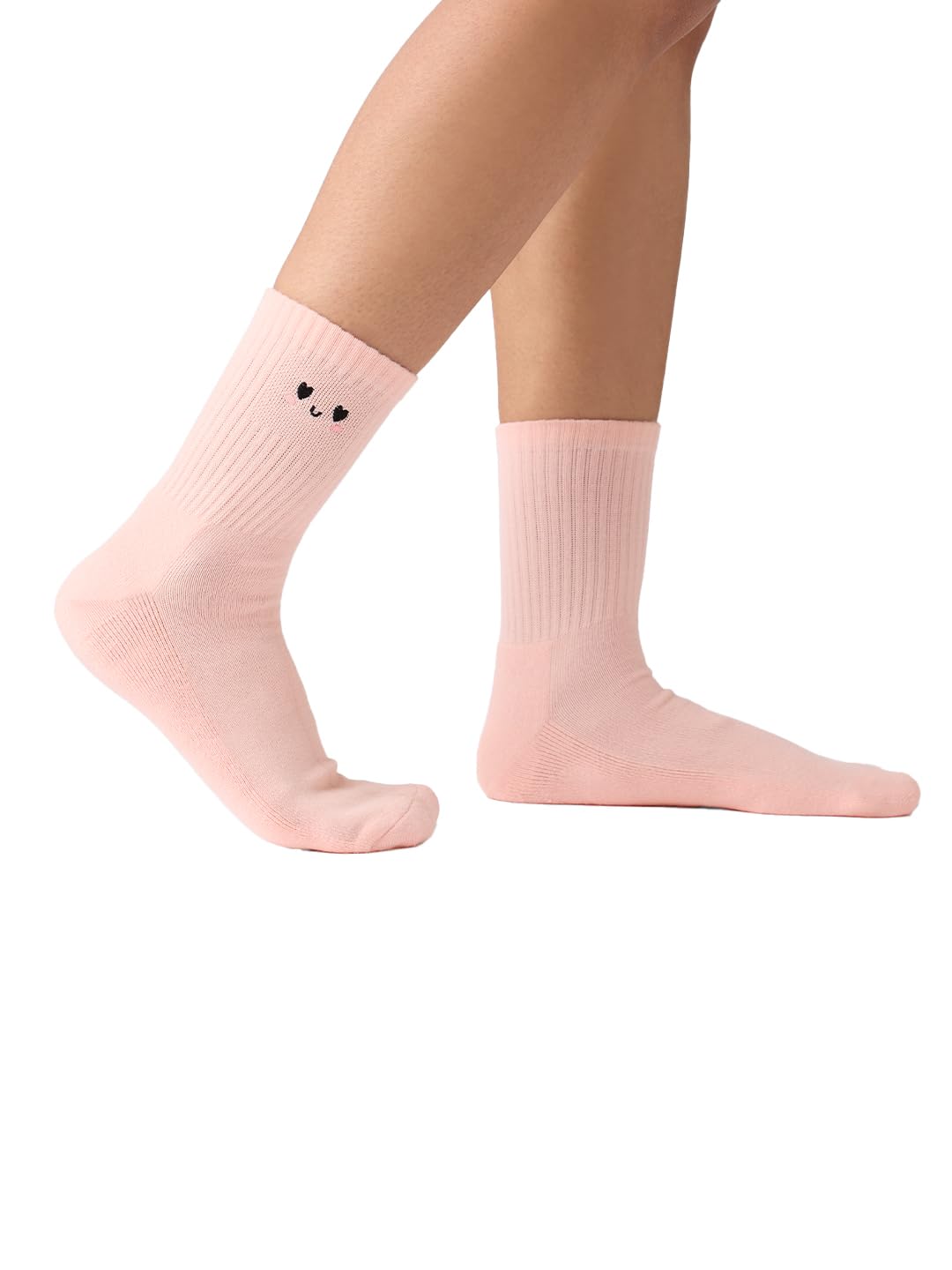 the souled store Souled Socks: Expression | Premium Cotton Crew Socks for Men & Women | Fun Abstract Graphic Printed Socks | Comfortable Unisex Casual Everyday Footwear | One Size Fit-picture-22
