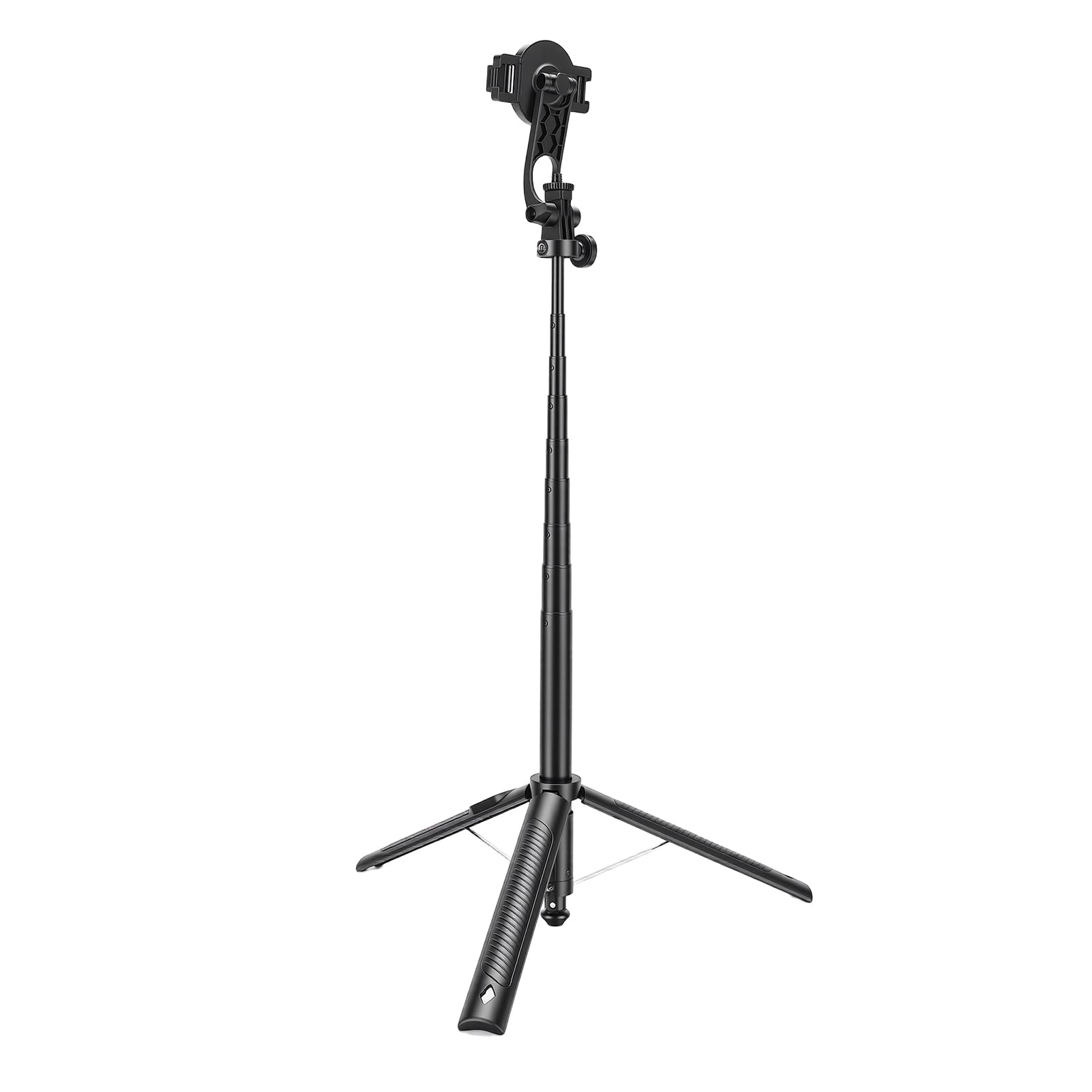 Palo Selfie, Ángulo Ajustable Giratorio Bluetooth Extensible Palo Selfie Trípode Portátil con Soporte para Teléfono Desmontable para Viajes Eventos Reuniones Familiares