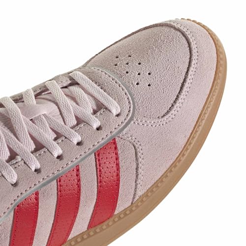 Image of adidas Womens Breaknet Sleek Sneakers Shoes Casual - Brown