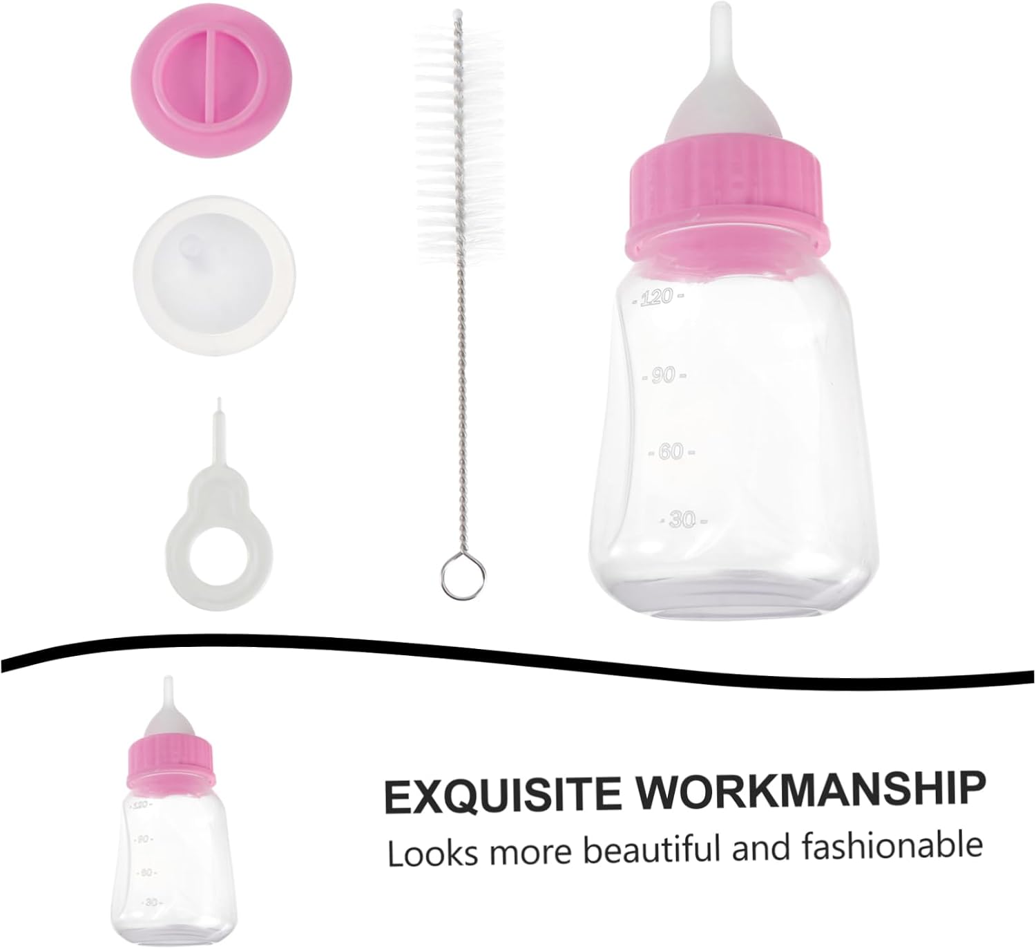Toddmomy 1set Cat Feeding Bottle Practical Pet Feeder for Kittens and Puppies Plastic Nursing Bottle Portable Pet Feeding Supply
