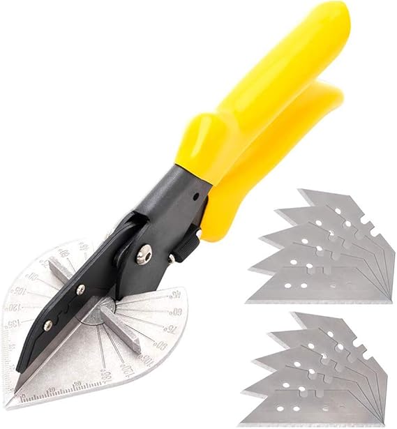 Ciseaux à onglet multi-angle réglable de 45 à 135 degrés