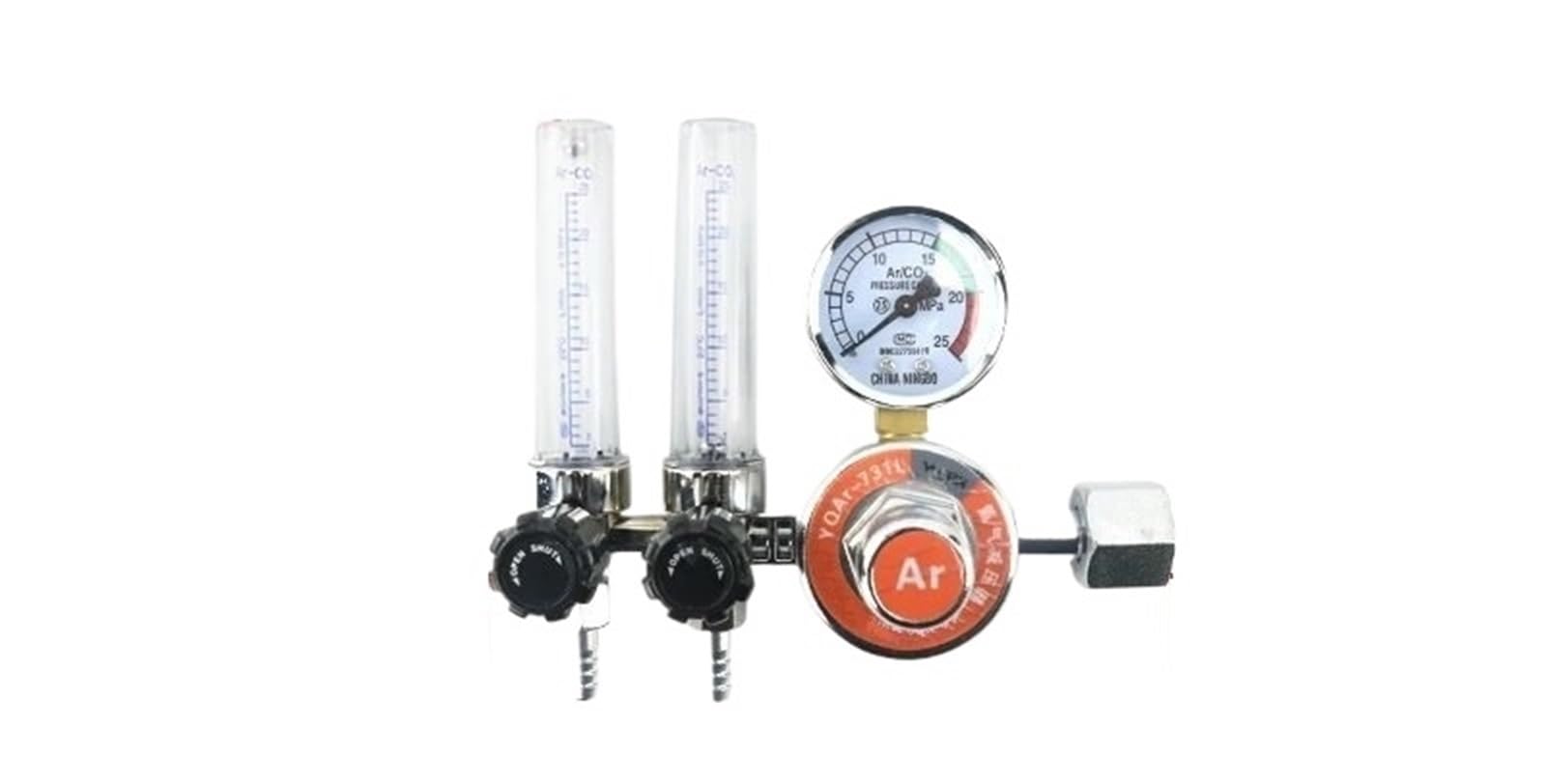 Manometr, pojedyncza/podwójna rura, regulator argonu, zawór redukcyjny ciśnienia gazu, przepływomierz CO2 0-25 MPa, reduktor ciśnienia do spawania (TYP 3)