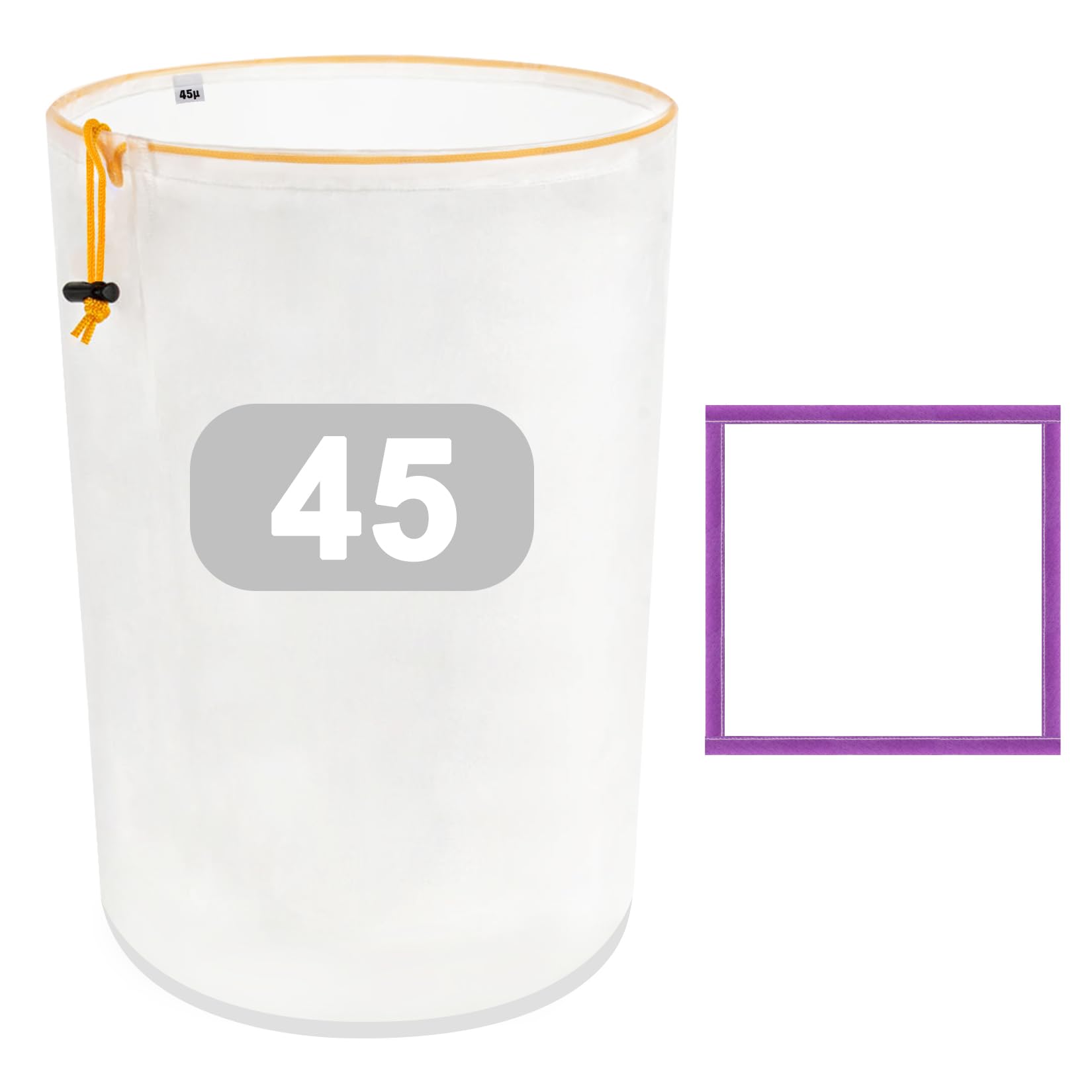 5 Gallon Filter Bag - Fine Nylon Mesh -1