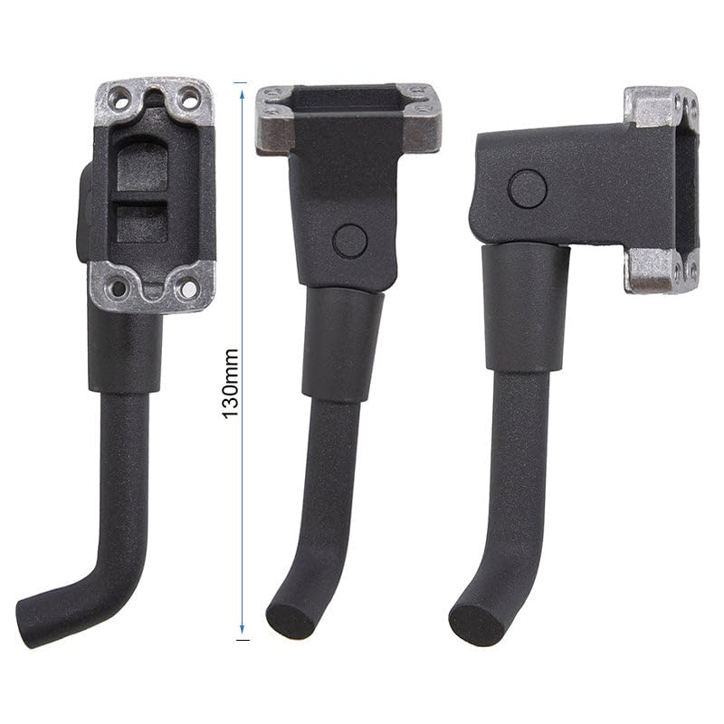 Compatible avec Béquille Trottinette Électrique noire avec cadre de 130mm pour Ninebot E22-E25-E45 E [Ninebot]