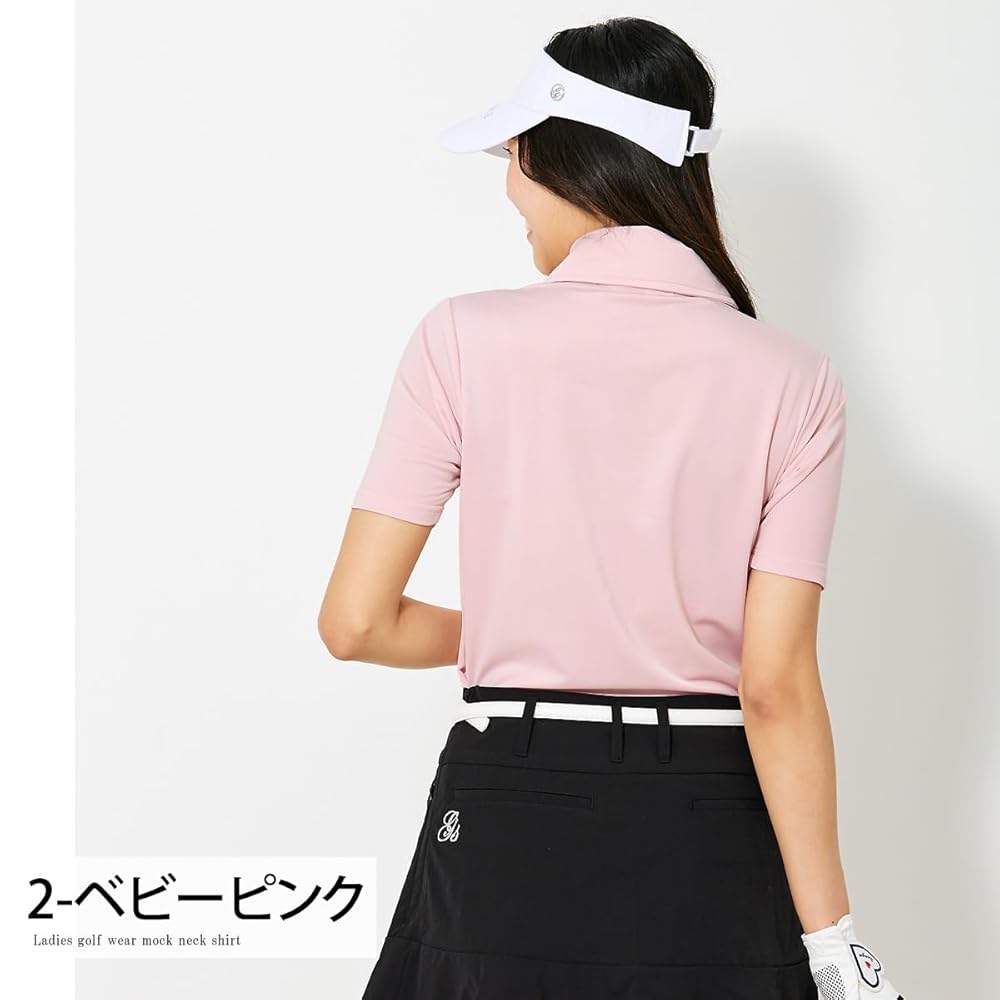 ゴルフ G/FORE レディース トップス ポロシャツ 半袖 シャツ（ピンク） ゴルフ レディース ジーフォア 半袖 トップス シャツ ポロシャツ