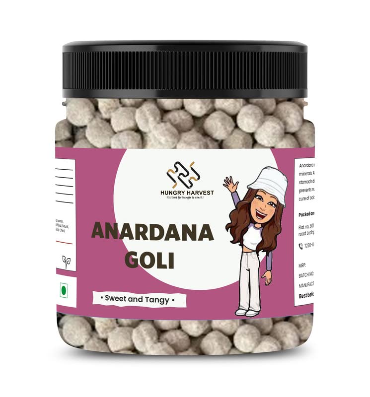 HUNGRY HARVEST Anardana Goli Delicious Anardana Goli Pack of 2 of 400 Grams Total 800 Grams churan Digestive Mouth freshener Mukhwas [Jar Pack] (B0C62LN177) Amazon Price History, Amazon Price Tracker
