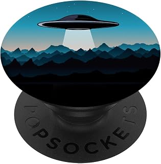 Astronomy Space Galaxy Stars Planet UFO Abduction Alien PopSockets PopGrip: Swappable Grip for Phones & Tablets
