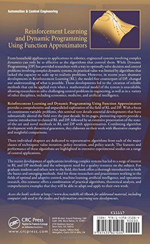 image for CRC Press Reinforcement Learning and Dynamic Programming Using Functio