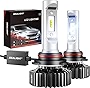 SEALIGHT 9006 LED Bulbs, HB4 LED Light with Brightness, Wider Driving Vision, Non-polarity and 6000K Xenon White, Pack of 2
