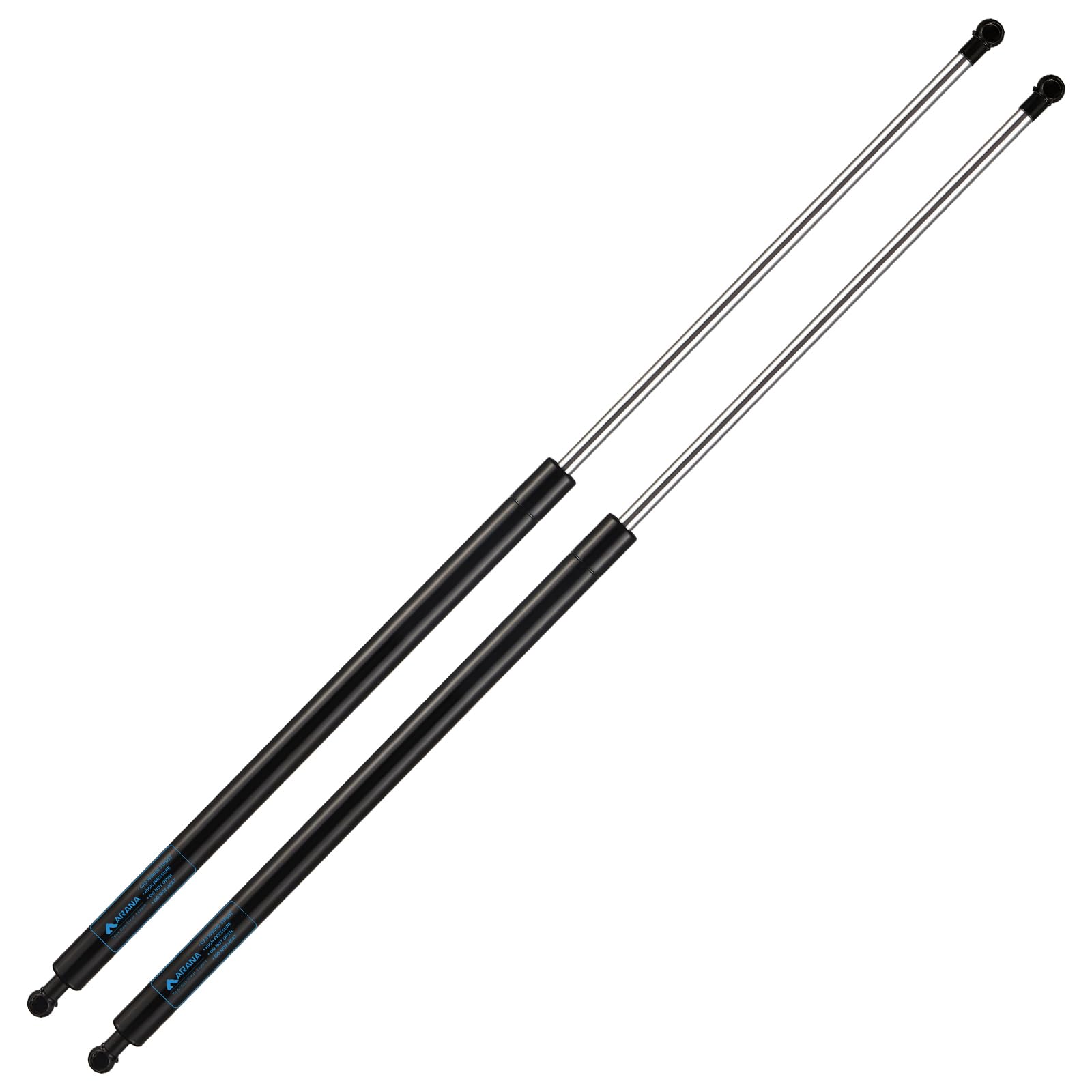 ARANA 32 inch 200LB Gas Struts Spring Shocks ST320M200S10 32" 200lb Lift Support for Snowmobile Trailer Truck Tonneau Cover Floor Hatch Bed Cover RV