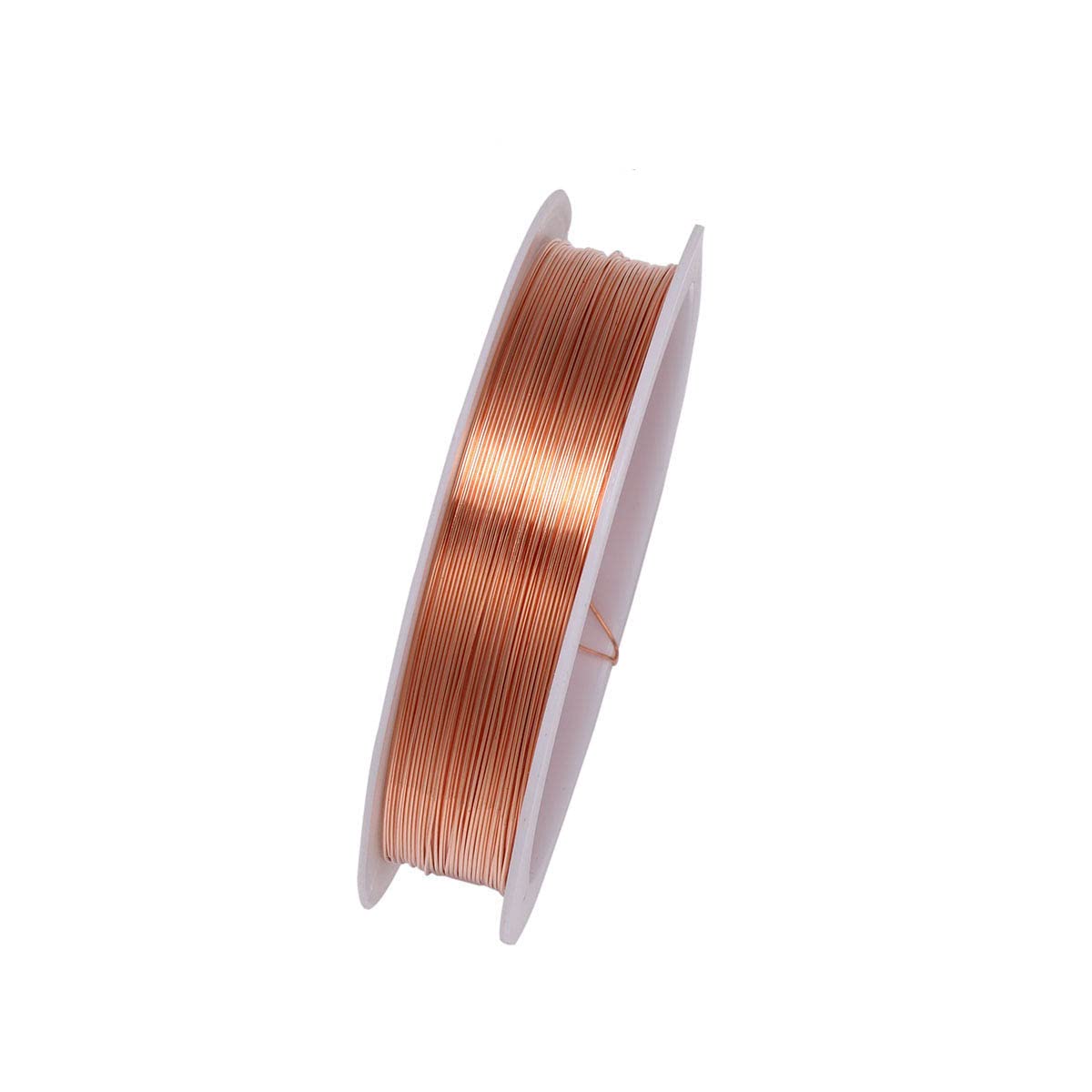 SKYPRO 99.5% Pure Copper Wire Round Bare Copper Wire, 0.3mm Jewelry Making Beading Floral Craft Wire (Length 10meters)
