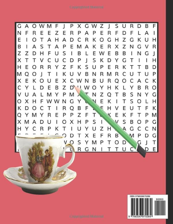 QUILTING WORD SEARCH: A MUST HAVE PUZZLE BOOK FOR ALL QUILTERS AND QUILT LOVERS image 3