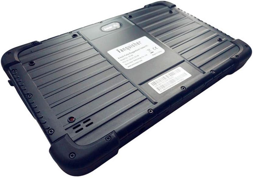8-Inch Windows 10 Rugged Field Tablet IP67 Waterproof 4G LTE, MIL-STD-810G for Enterprise Mobile Work Black