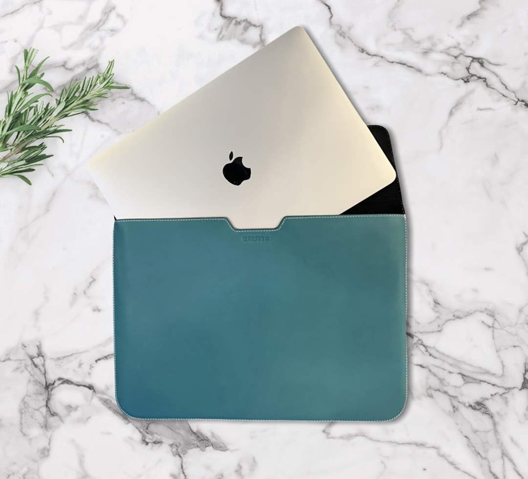 Blасk Frіdау - 50% оƒƒ Mursuno Genuine Colorblock Italian Leather 13.78 Inch Laptop Slim Sleeve Computer Case Bag Special Design for MacBook Air/MacBook Pro 13-13.3 inch with Top Zip Closure (Mint) (Mint) Bеѕt Dеаl 🛒 Mursuno Genuine Colorblock Italian Leather 13.78 Inch Laptop Slim Sleeve Computer Case Bag Special Design for MacBook Air/MacBook Pro 13-13.3 inch with Top Zip Closure (Mint) (Mint)